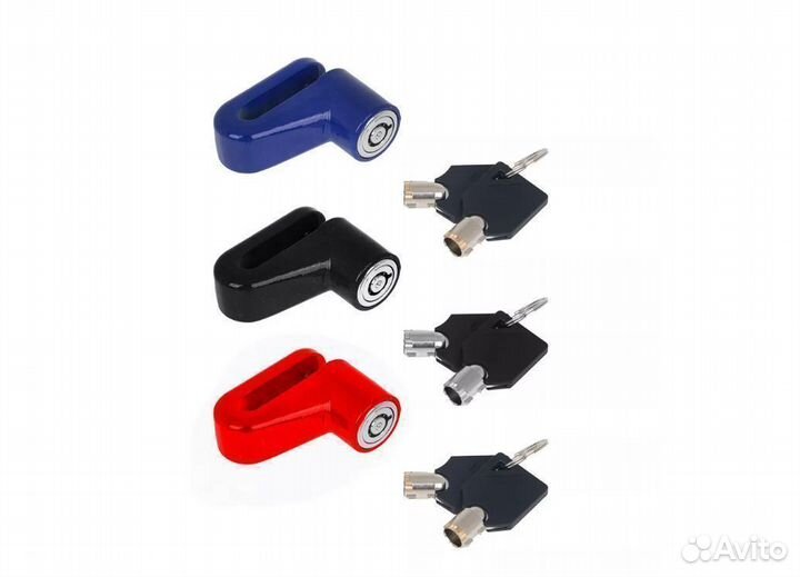 Замок велосипедный на дисковой тормоз