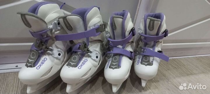 Коньки детские для девочки