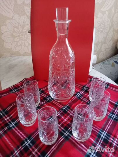 Бокалы, рюмки, штоф, стопки СССР