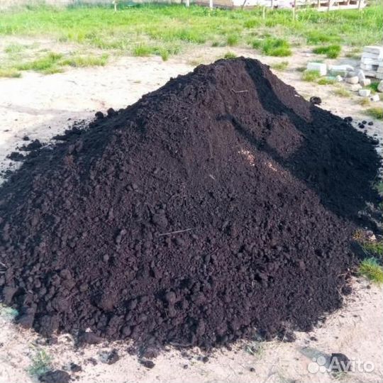 Грунт черный плодородный