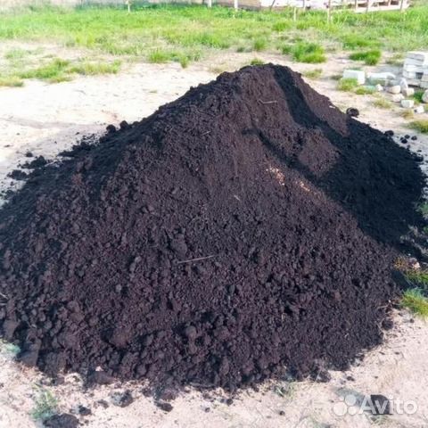 Грунт черный плодородный