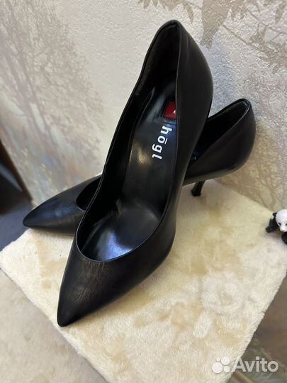 Туфли женские 38-39 размер кожаные