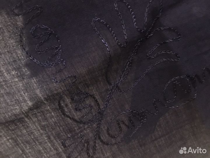 Шаль старинная, шерстяная шаль, коллекционная шаль