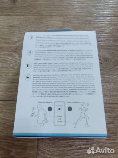 Новые наушники Sennheiser Sport True Wireless