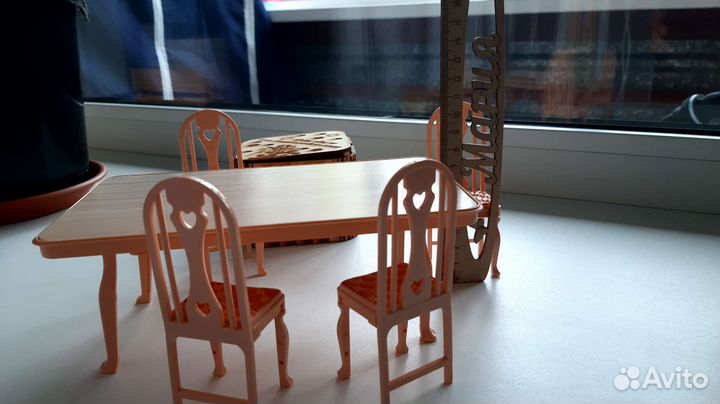 Винтажная Кукольная мебель для барби