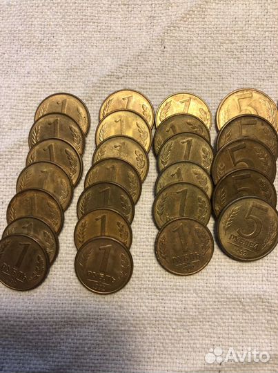 Монеты набор