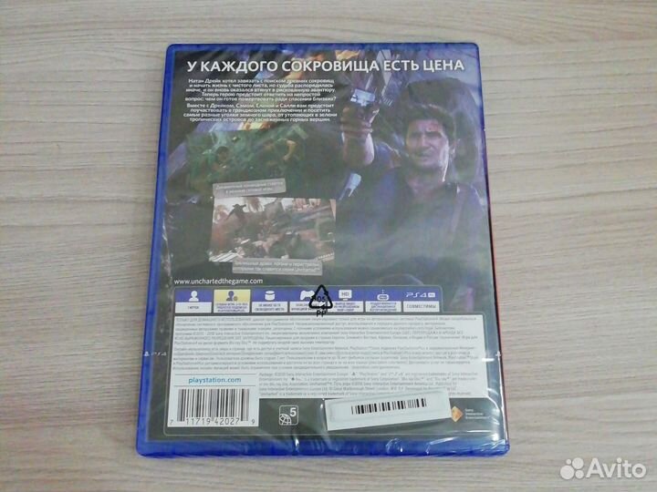 Игра на ps4 uncharted 4 Путь Вора