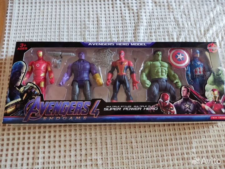 Набор фигурок Мстители Марвел, Avengers Marvel