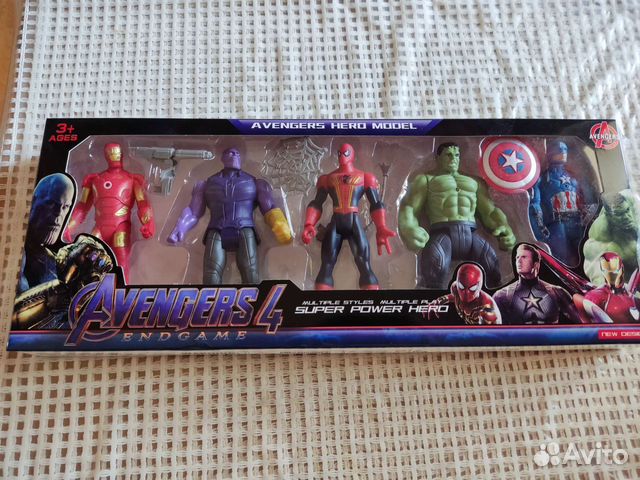 Набор фигурок Мстители Марвел, Avengers Marvel