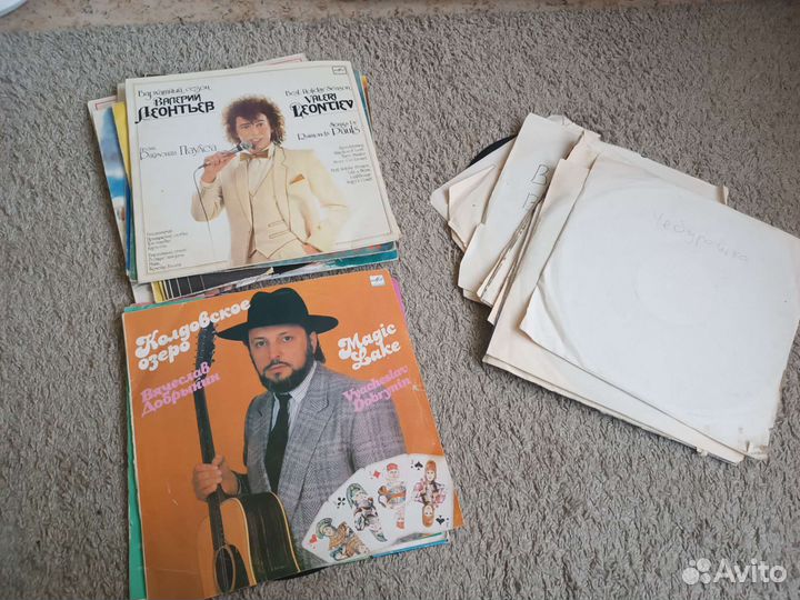 Виниловые пластинки СССР