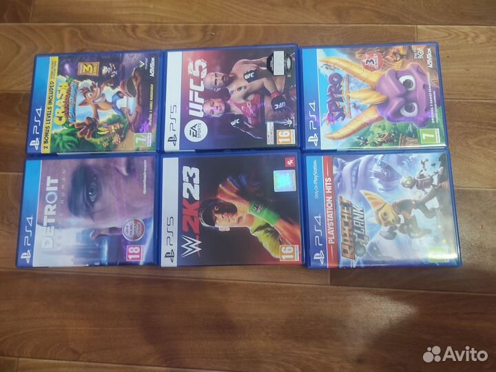 Диски на ps4 и ps5