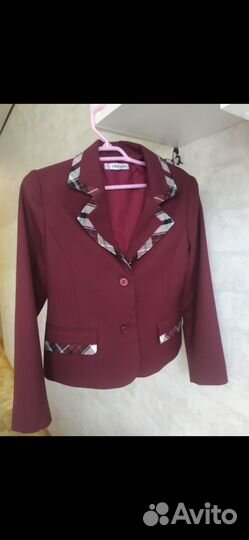 Пиджак школьный для девочек