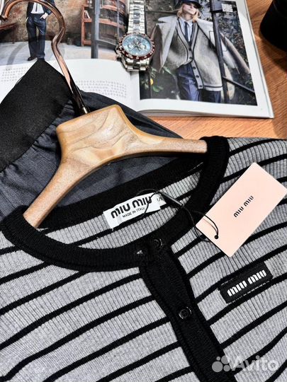 Кардиган MIU MIU женский