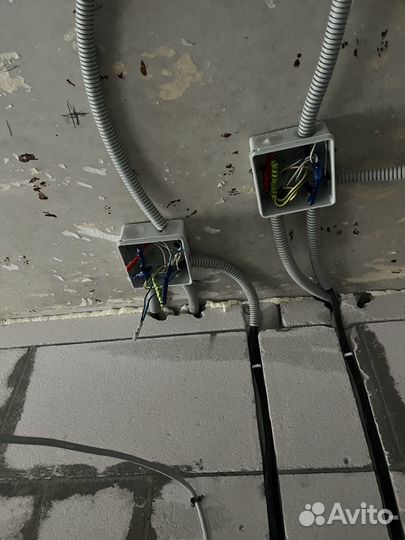 Электромонтажные работы под ключ