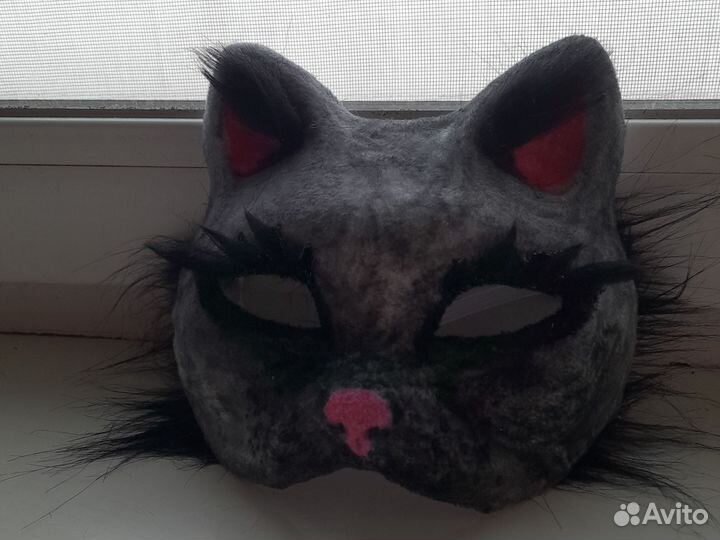 Маска кошка крашиха для квадробики