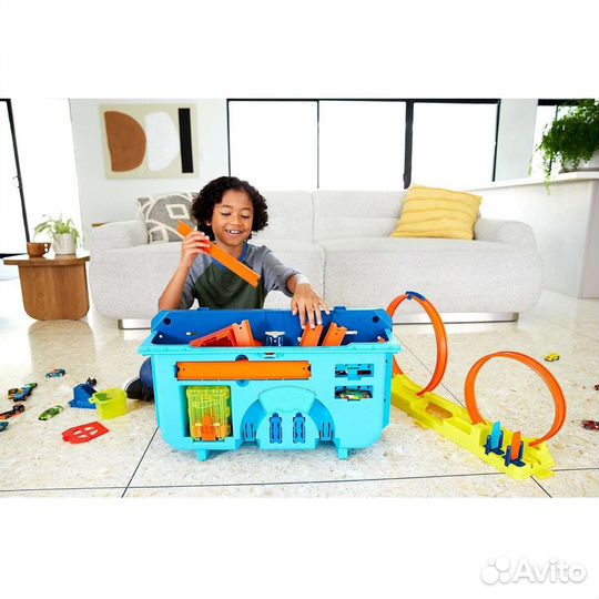 Набор Hot Wheels Конструктор Трасс Мега-пуск