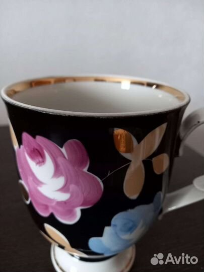 Чайные пары, фарфор Дулево