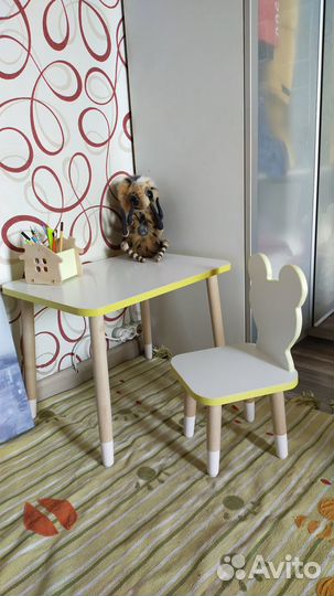 Столик и стульчик *Мишка*комплект