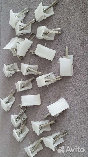 Зажим / прищепка для штор 20 шт