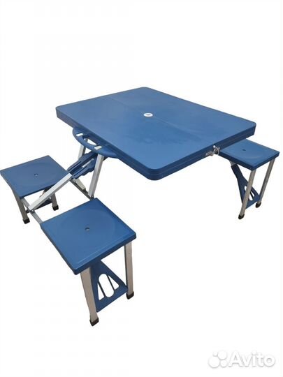 Стол туристический складной с скамейками