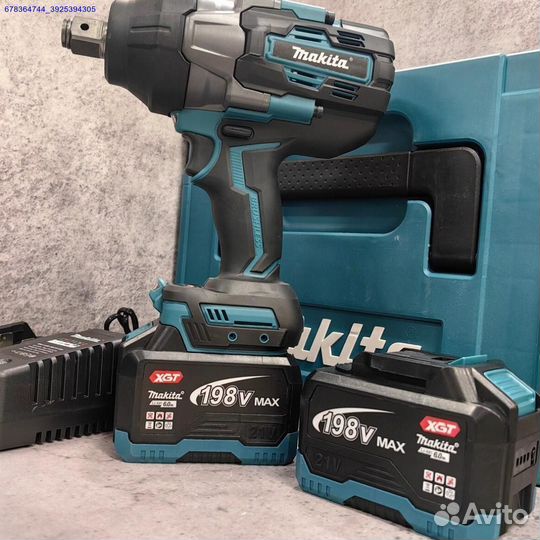 Гайковерт аккумуляторный грузовой makita 2100 Нм