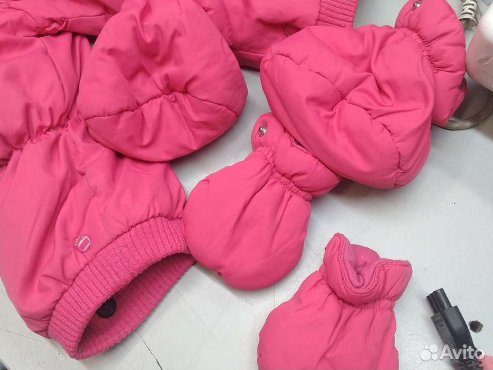 Пуховик-комбинезон