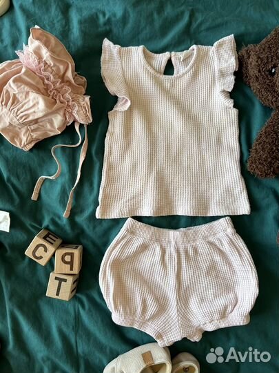 Летний набор для девочки 74