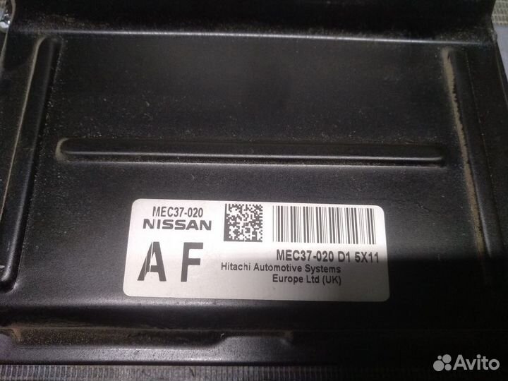 Блок управления двигателем QG16 ниссан примера