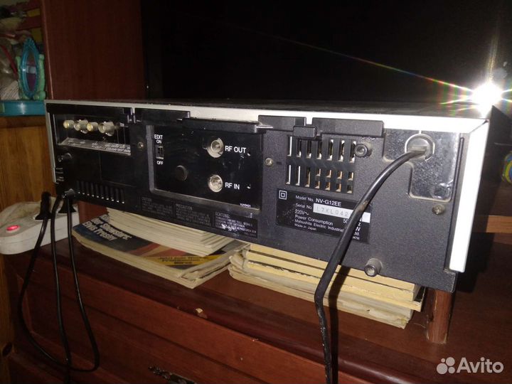 Видеомагнитофон Panasonic nv-g 12 времен СССР