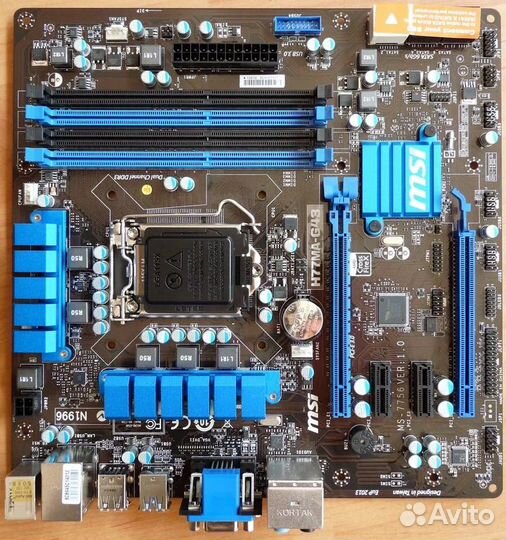 Комплект :материнская плата +проц i5+16gb озу+ охл