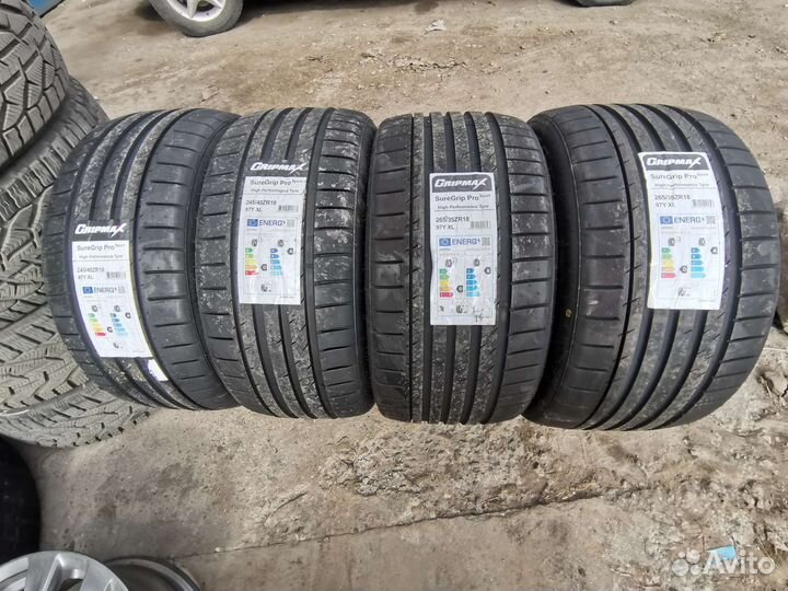 Gripmax SureGrip Pro Sport 245/40 R18 и 265/35 R18