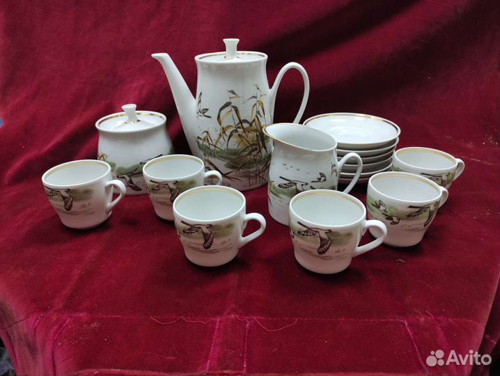 Сервиз кофейный Вербилки на 6 персон