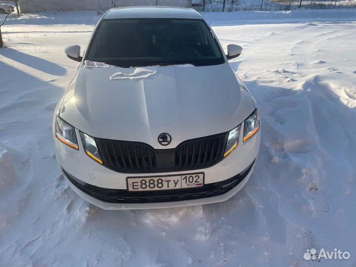 Фары шкода октавия Full LED а7 рест