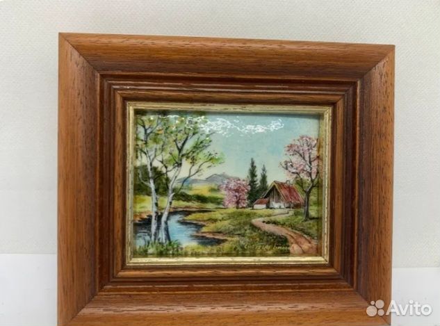 Картины на эмали