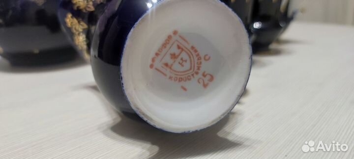 Сервиз кофейный, фарфоровый, Коростень, 1997 год