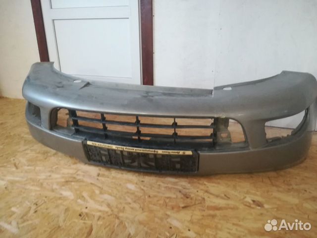 Передний бампер на Шкоду актавиа