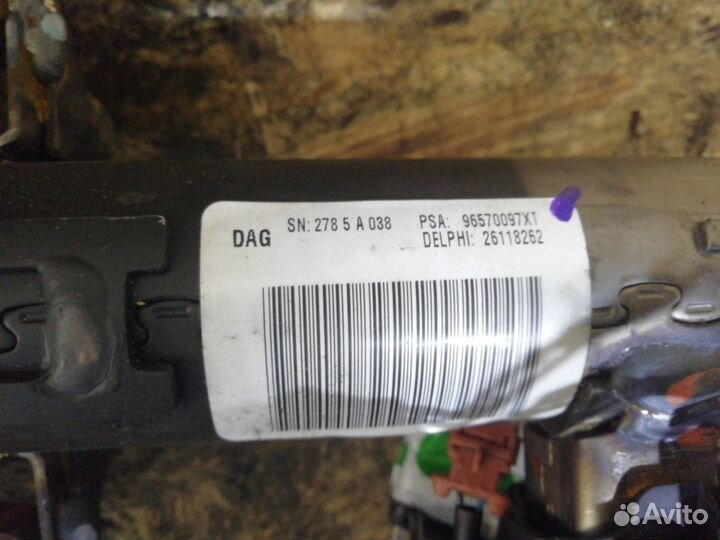 Рулевая колонка Peugeot 407 2005 96570097XT