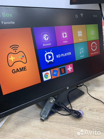 Игровая приставка + Android TV