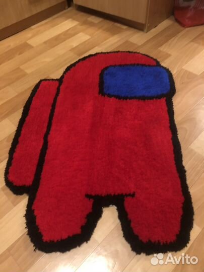 Тафтинговый ковер, ручная работа