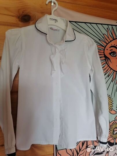 Рубашка для девочки 128