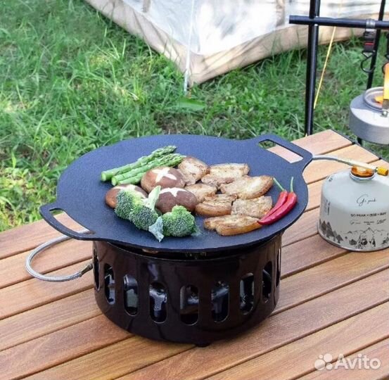 Газовая горелка туристическая с пьезоподжигом