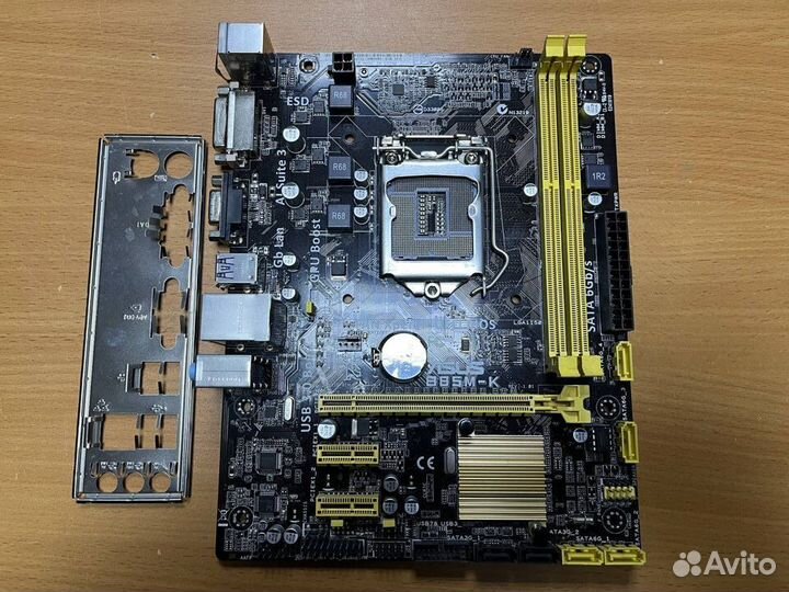 Материнская плата asus B85M-K LGA1150
