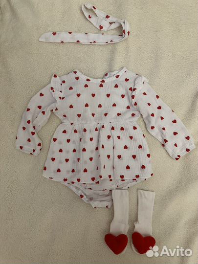 Боди и носки для фотосессии на год