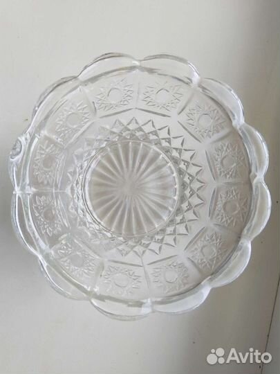 Хрустальное блюдо