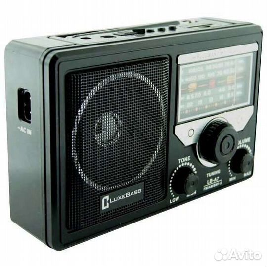 Радиоприёмник LuxeBass LB-A7 с MP3 и аккумулятором