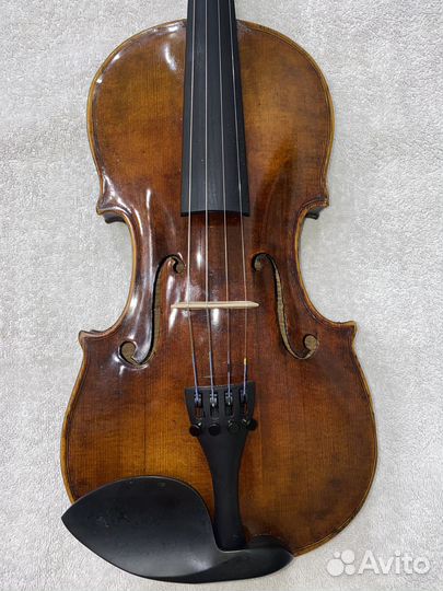 Матеровая скрипка 19 век шикарный звук