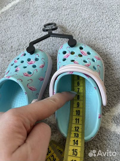 Шлепки Crocs c4 и c6