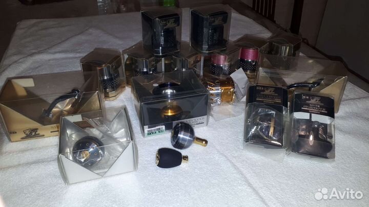 Shimano stella шпули,ручки и кнобы