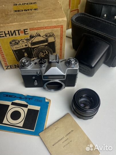 Пленочный фотоаппарат зенит е