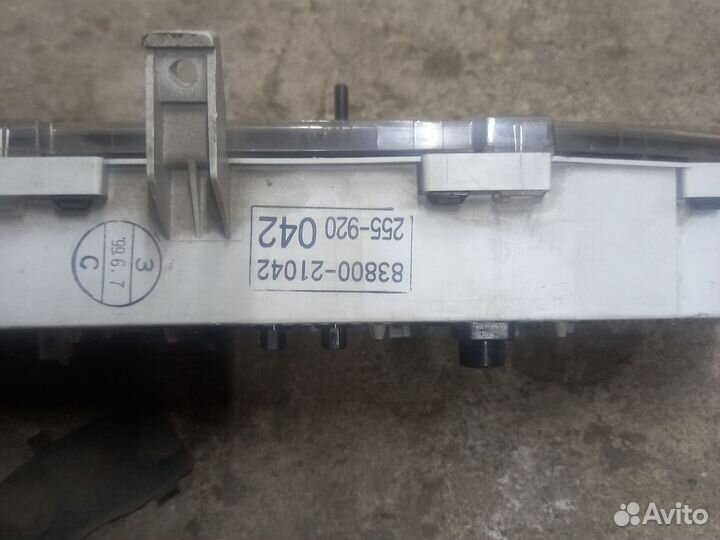 Щиток приборов тойота калдина